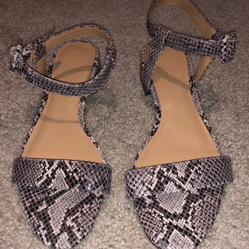 Snakeskin Flats